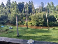 View of the river from the back deck
