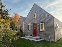 Main entrance to cottage
