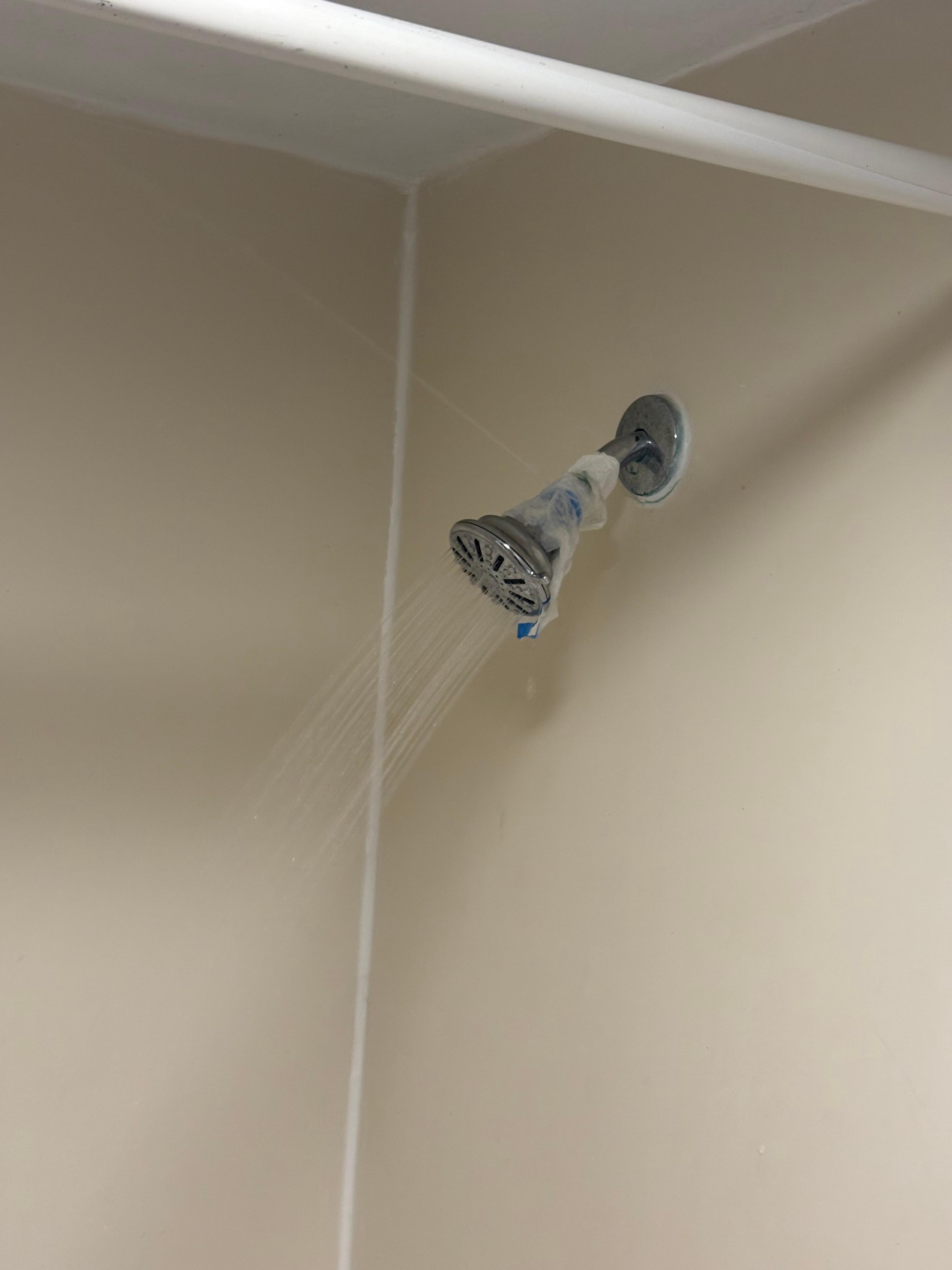 Shower head leaking 