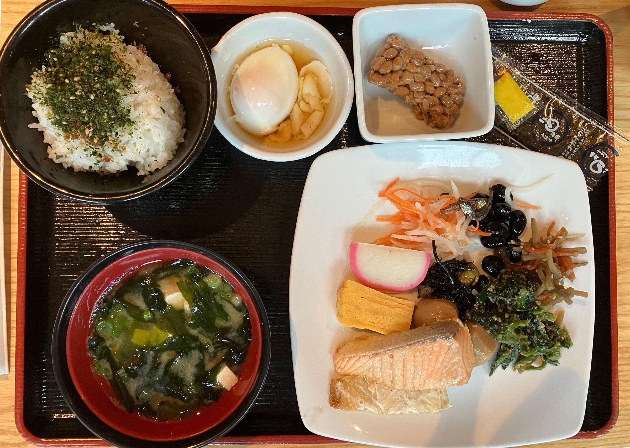 Japanese breakfast!