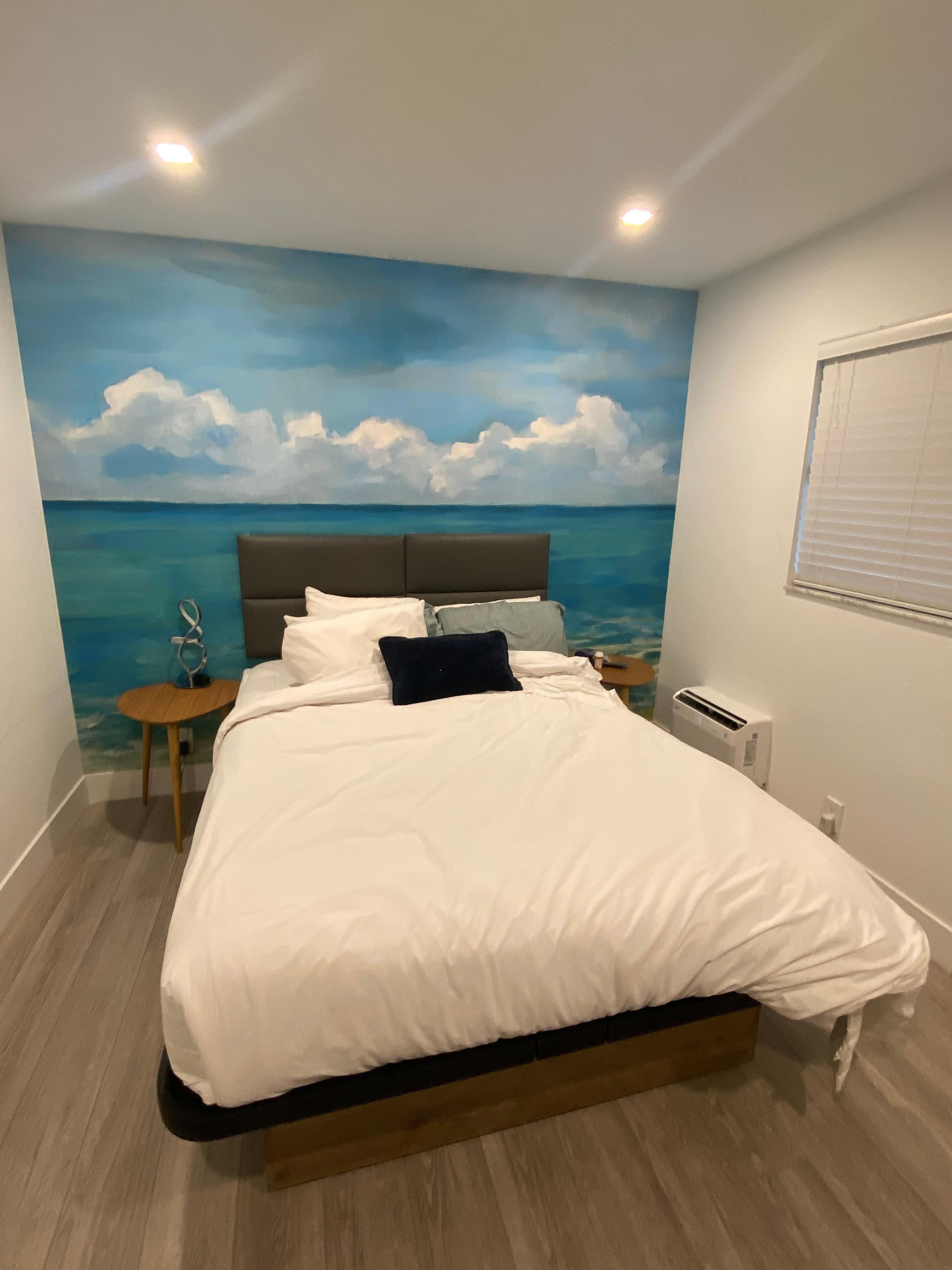 Beautiful comfy bed