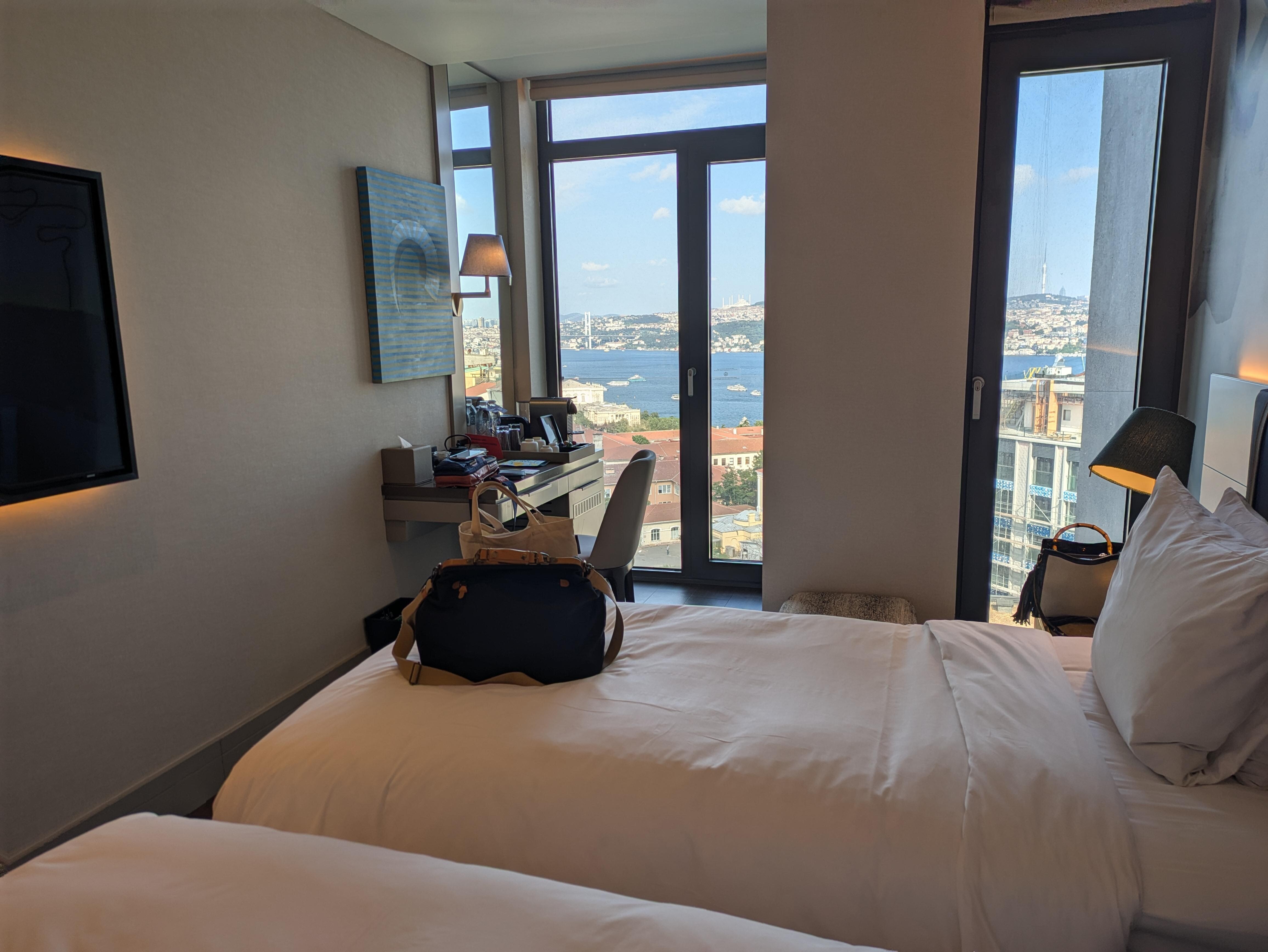 部屋からの景観
