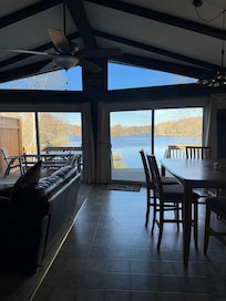 View from kitchen