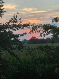 Beautiful view on our last night