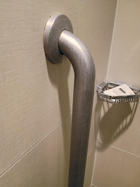 The shower handle