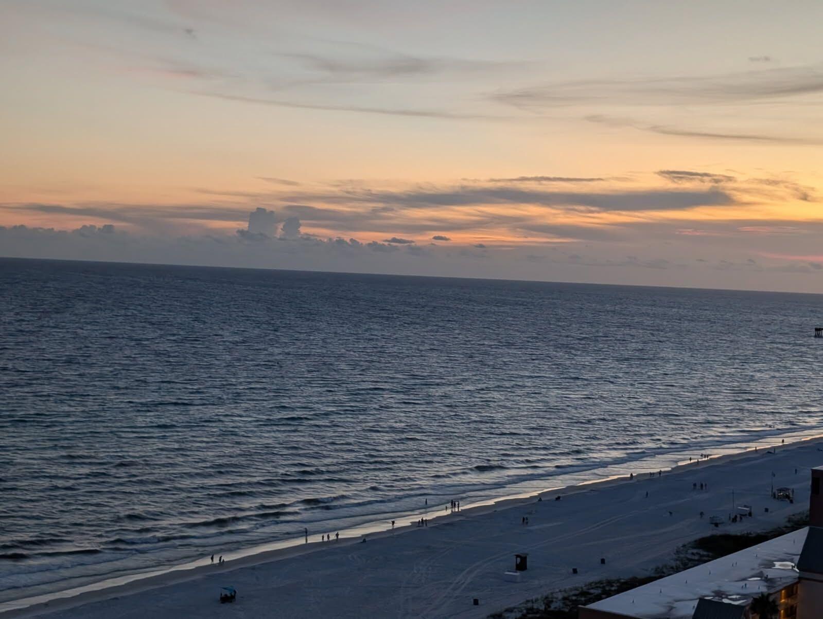 Beach from Sunset Deck