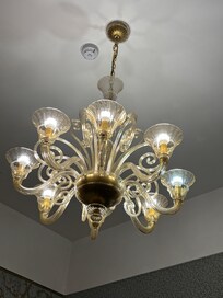 Murano glass chandelier