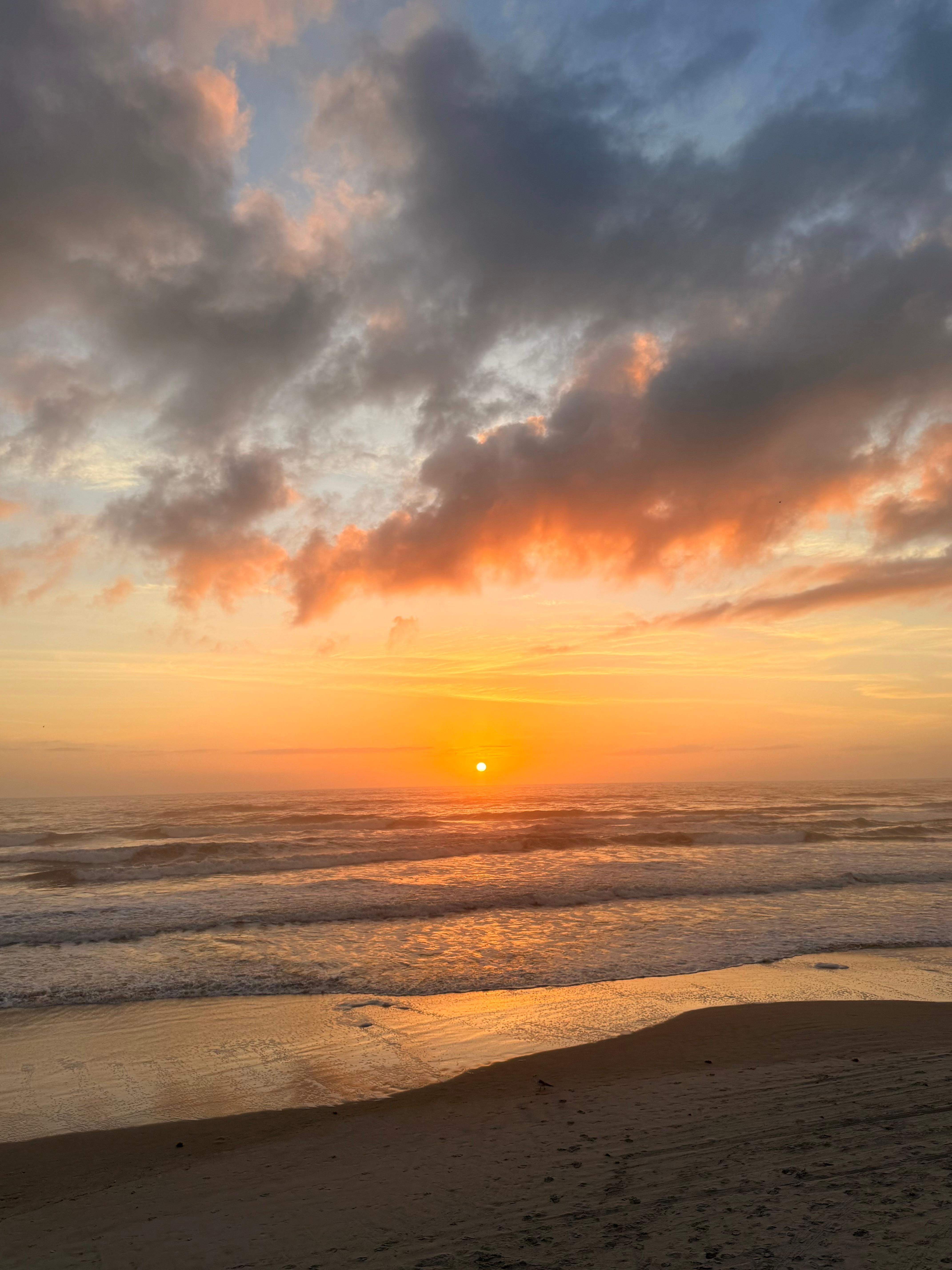 Sunrise from tHe beach