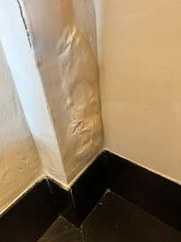 Bathroom wall