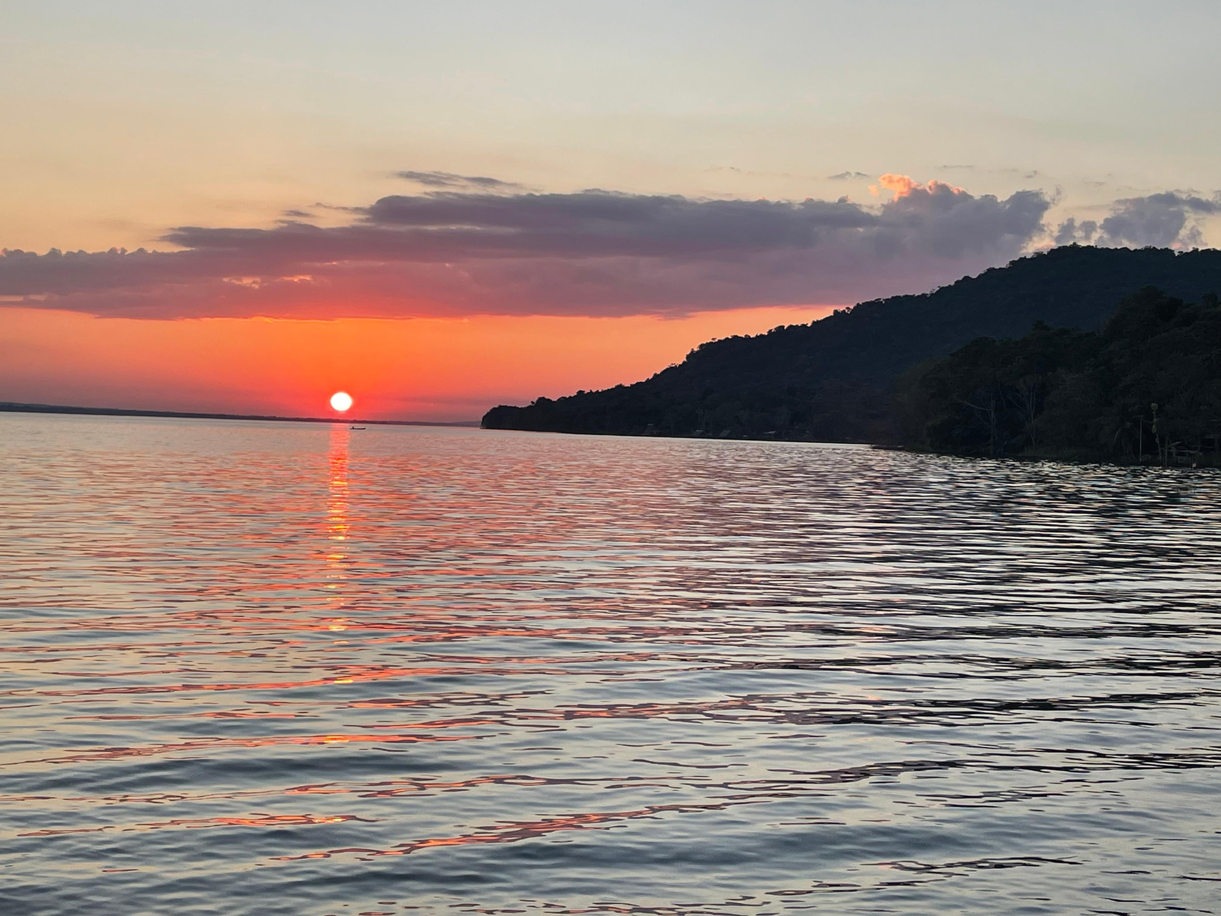 Wonderful evening sunsets