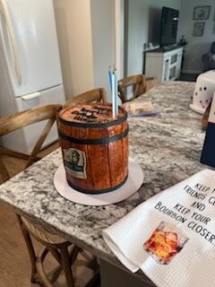We celebrated my brother's 73rd birthday