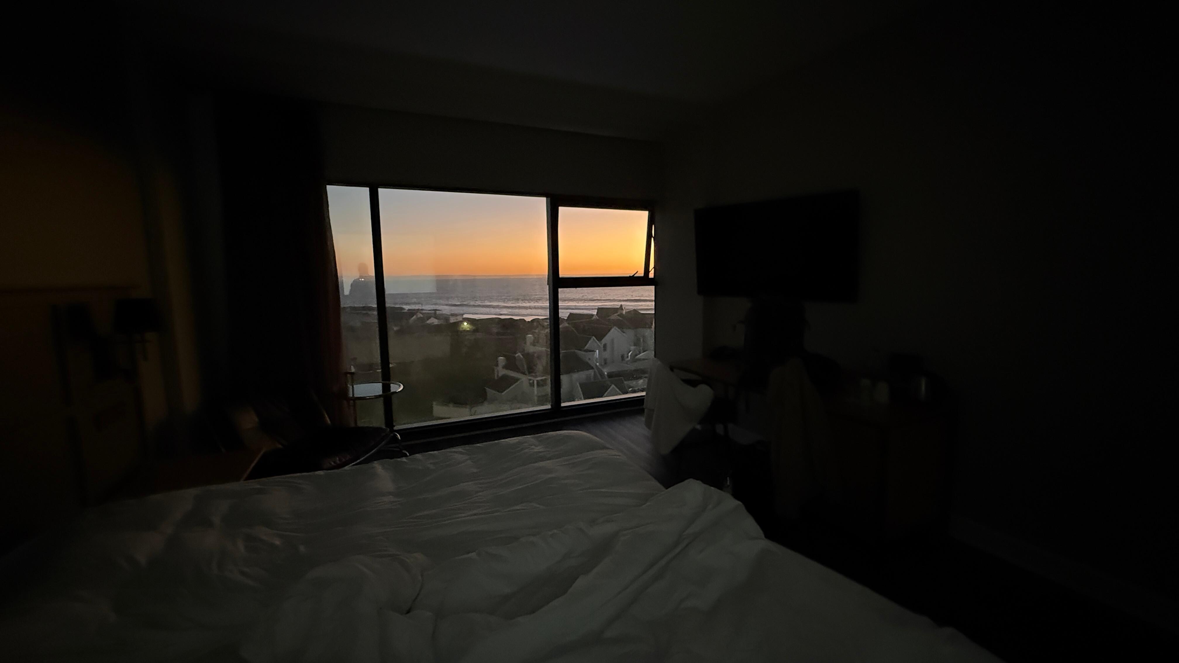 Water view from room