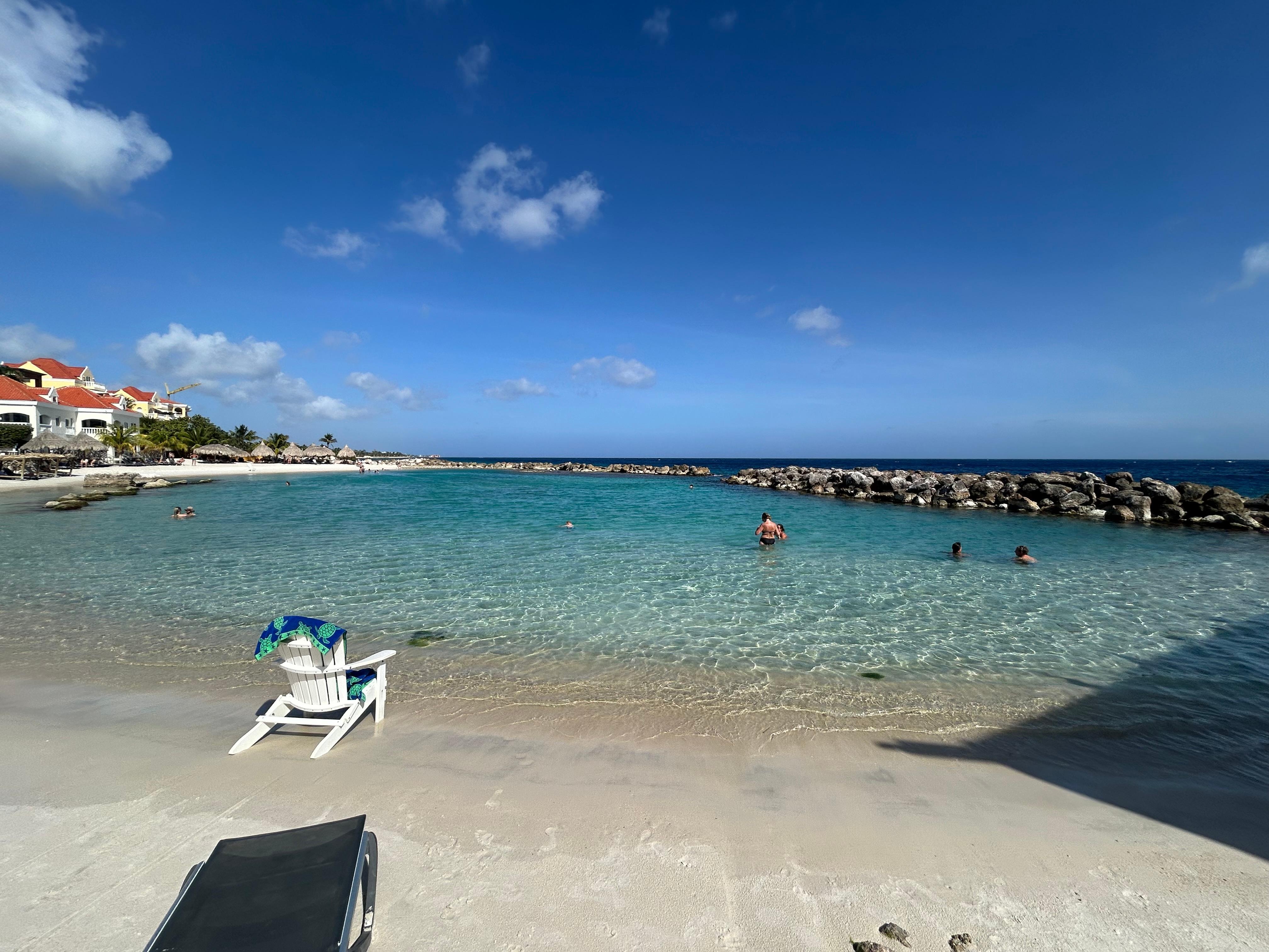 View of the beach