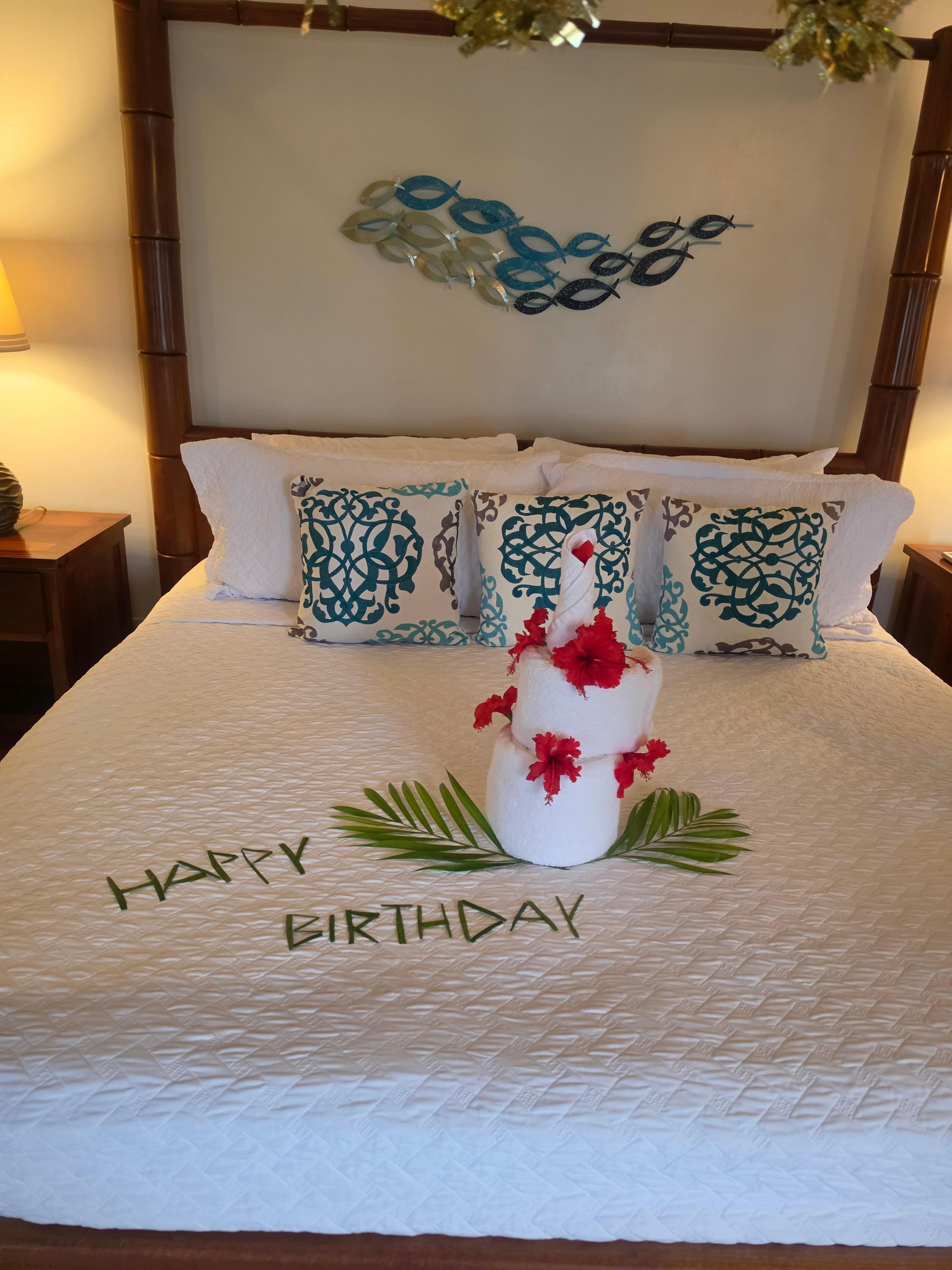 Sweet birthday wish ready upon arrival. 