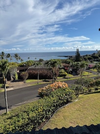 View from upstairs bedroom lanai