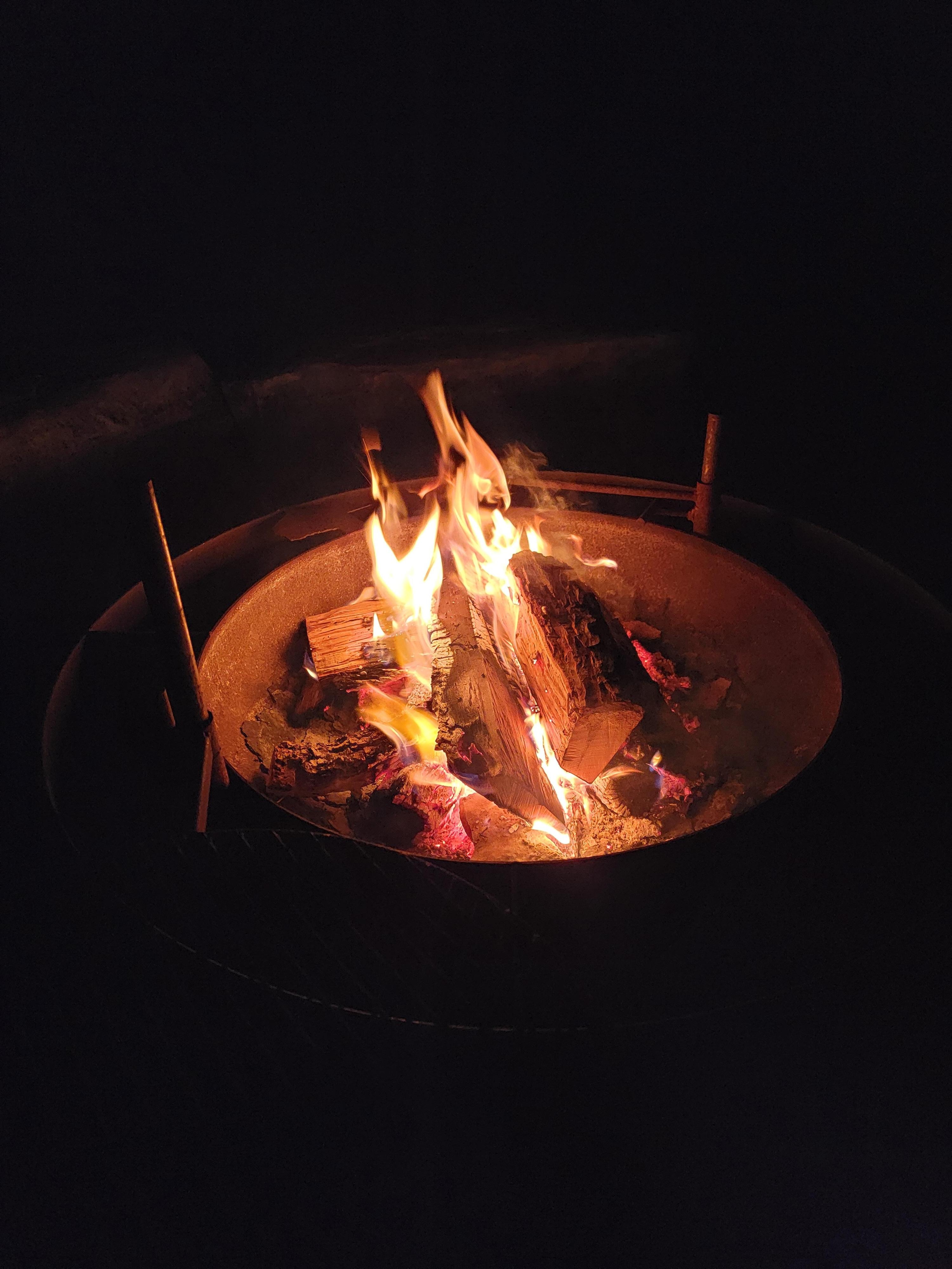 Fire Pit near the scenic overlook...
