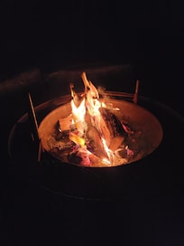 Fire Pit near the scenic overlook...