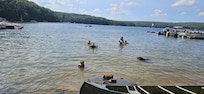 Water access was enjoyed by all.
