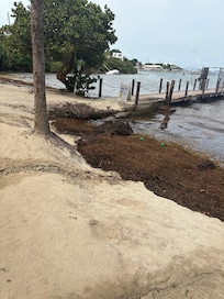 Beach not useable