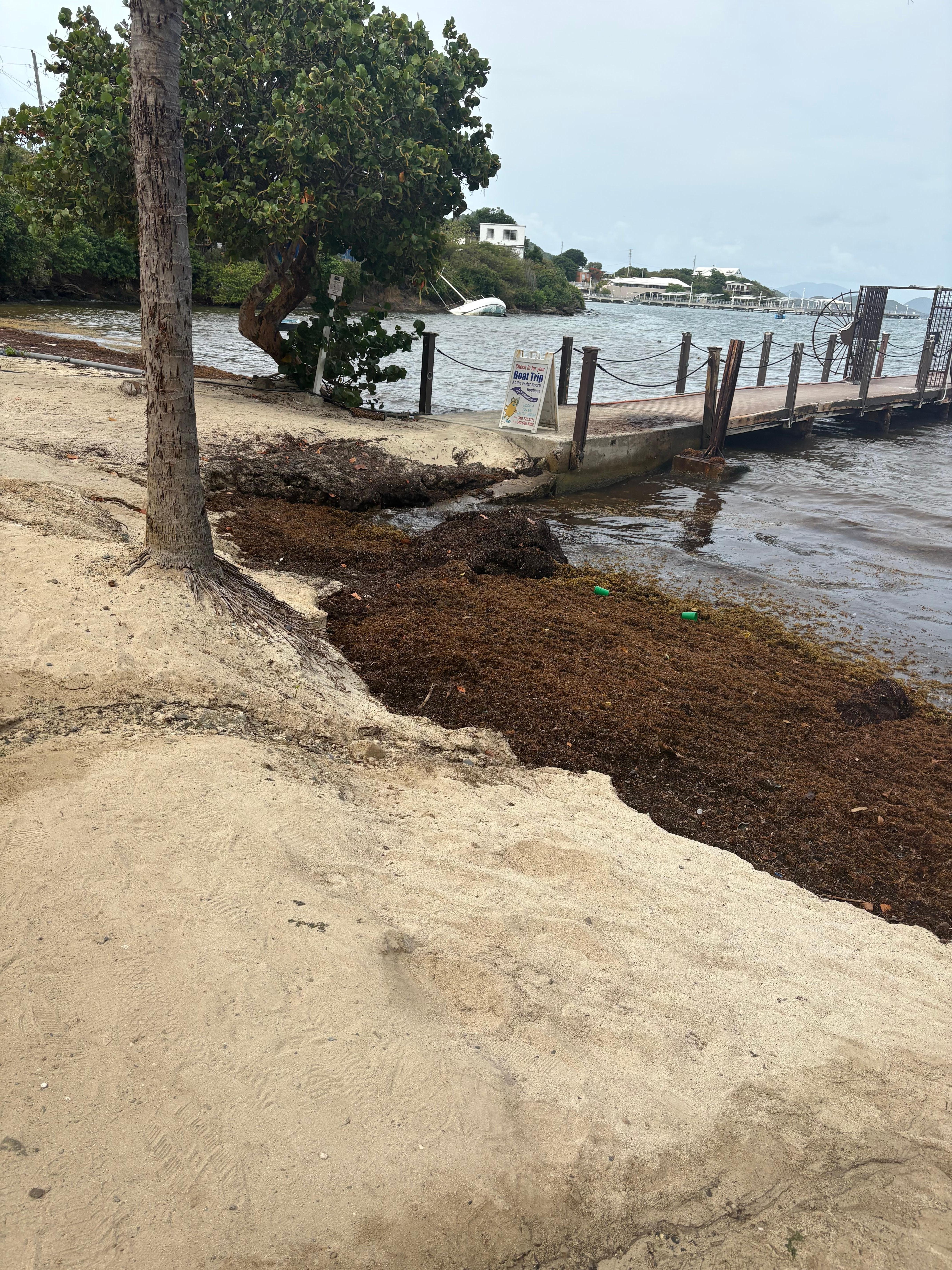 Beach not useable