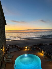 Sunrise view from the balcony