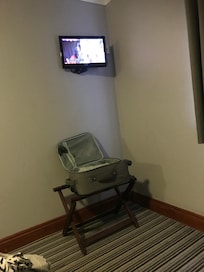 Tiny tv view from bed