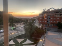 Puesta de sol desde la habitación