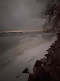 Beautiful winter night.