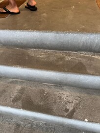 Steps to the apartment