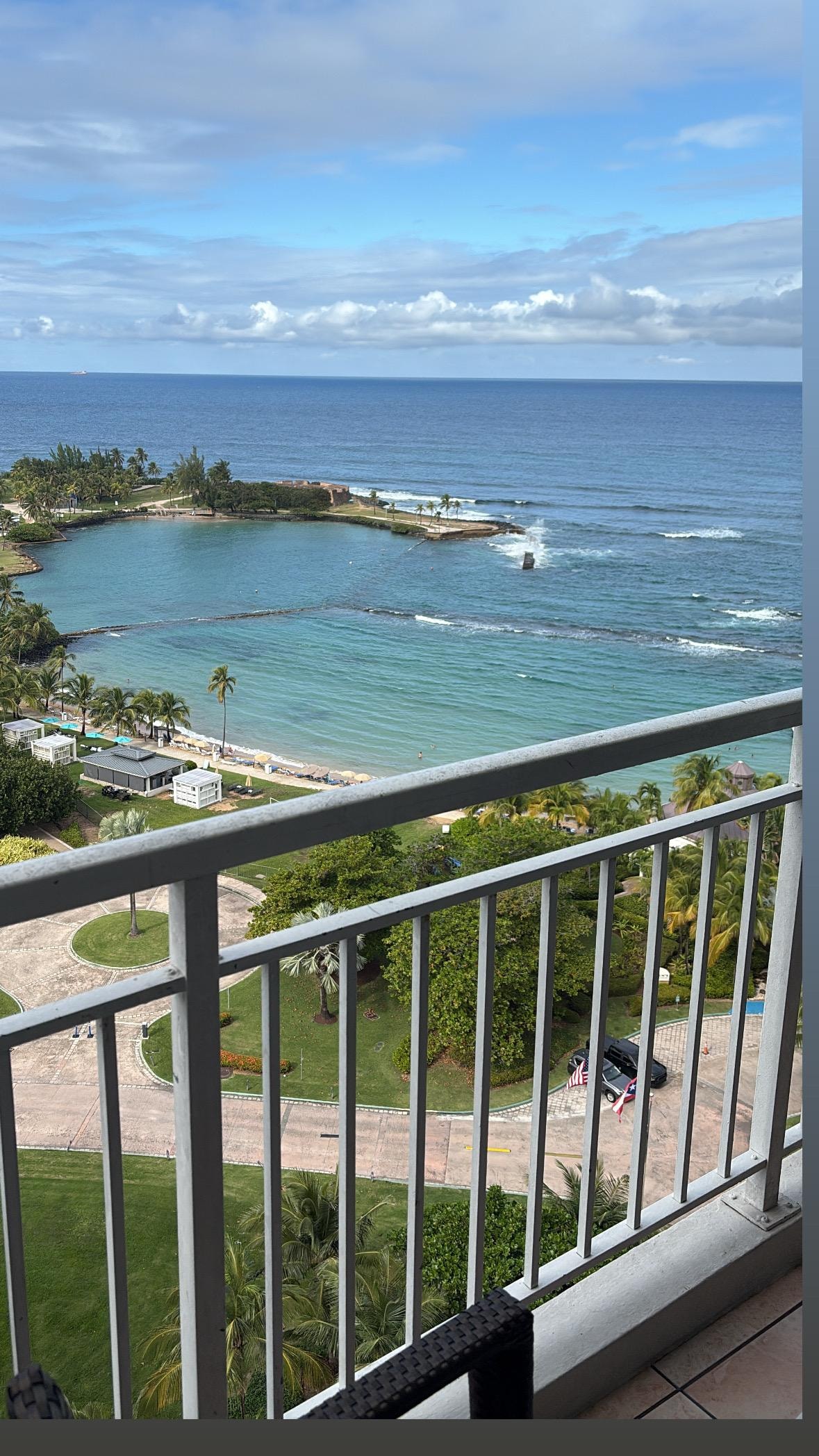 I had the ocean view 