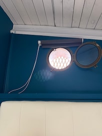 Cute “port hole” window!