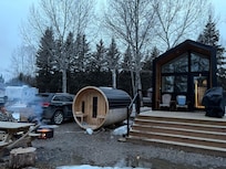 View of the place and sauna