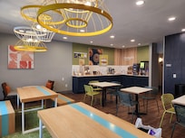 This is the breakfast eating space.