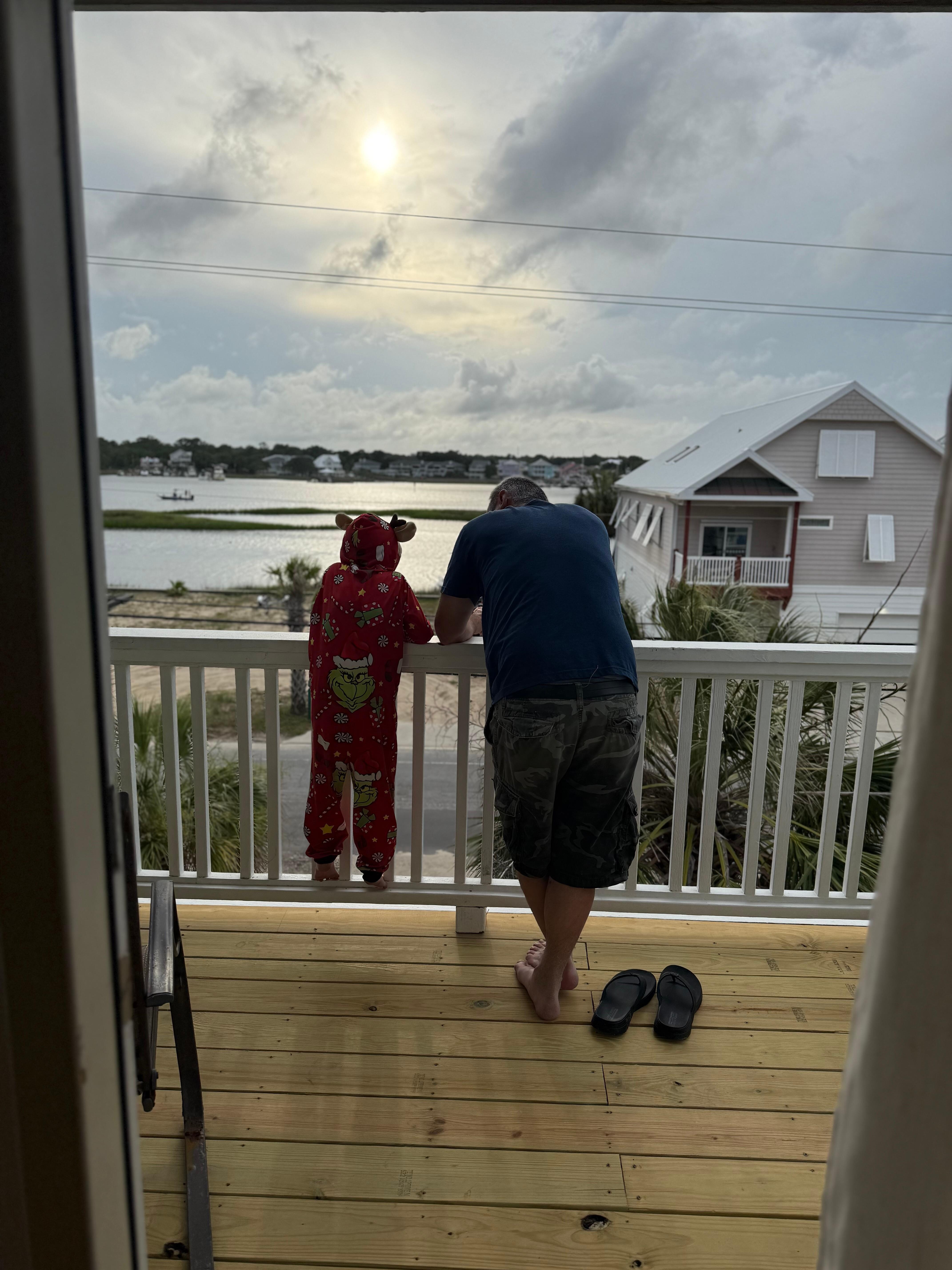 View to intercoastal from balcony 