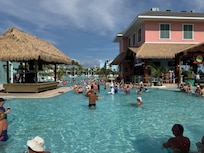 DJ at pool