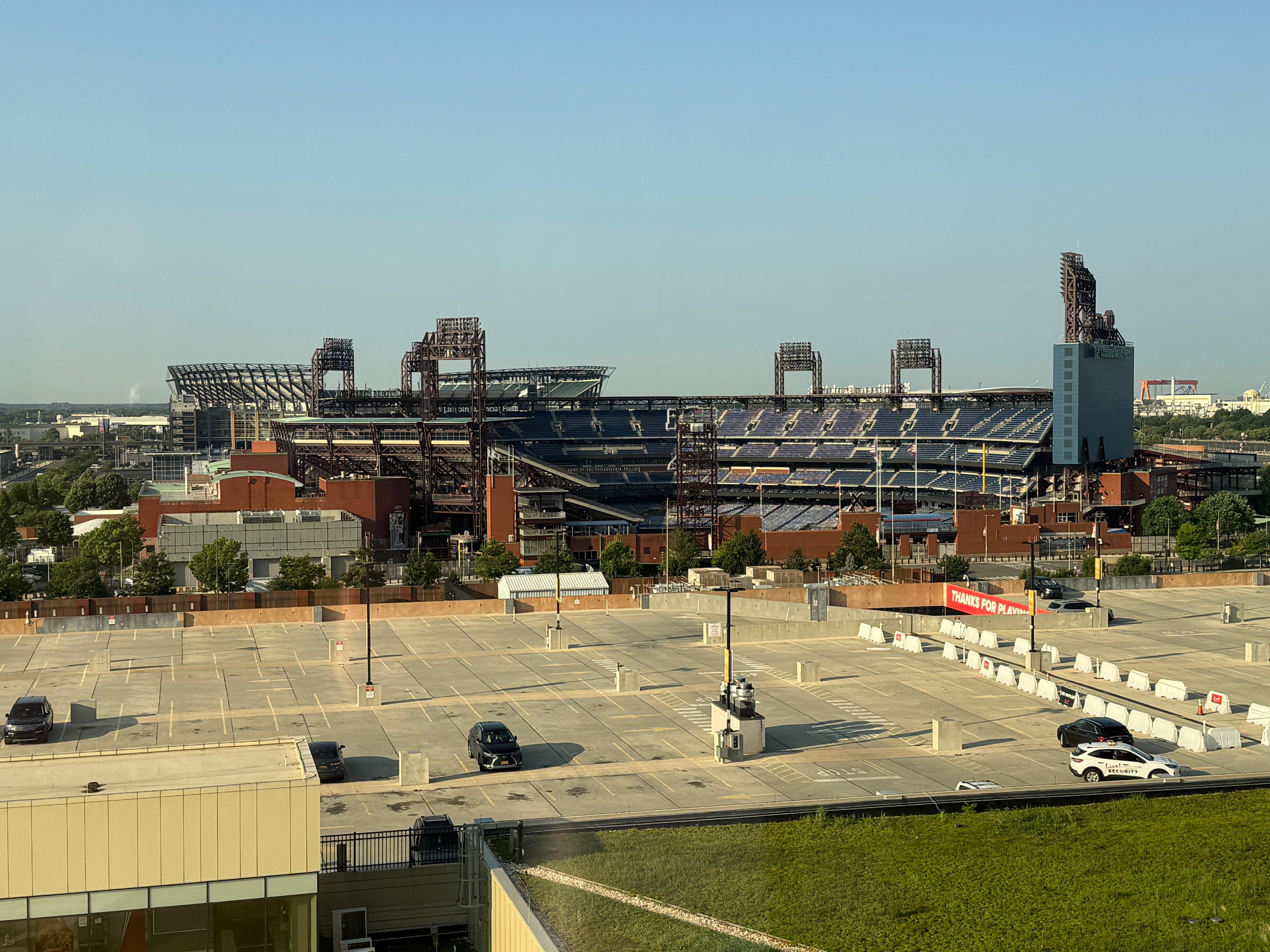 View from our room