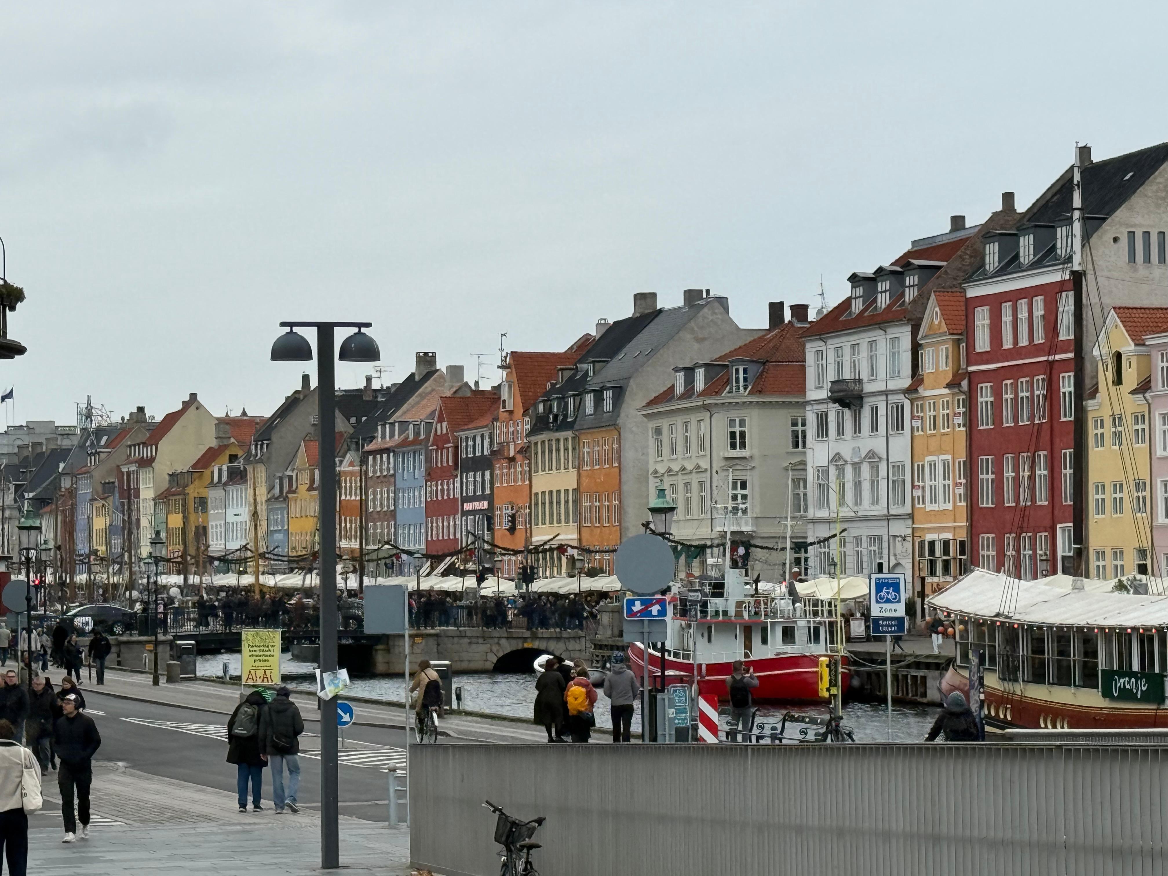 The street where hotel is located