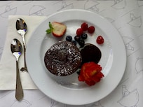 Surprise?! My bday n got a knock at my door. Brought lava chocolate cake n bottled water. Such sweet gesture n made my day. Thank you!