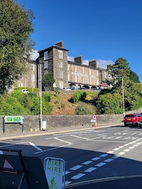Prominent position in town. Good access to station
