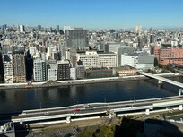 29階の部屋からの眺め