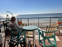 Gorgeous morning on the deck