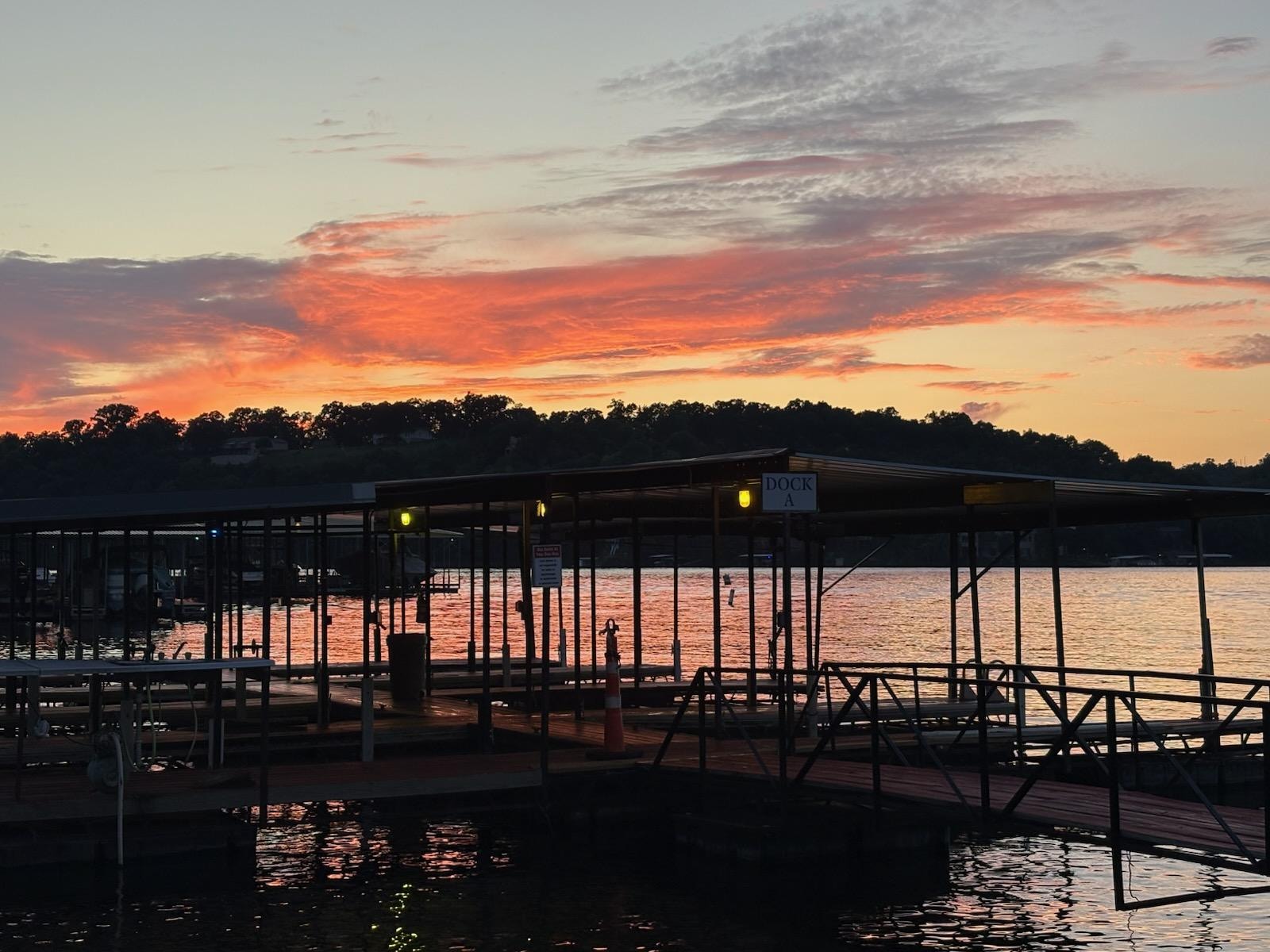Beautiful sunsets.