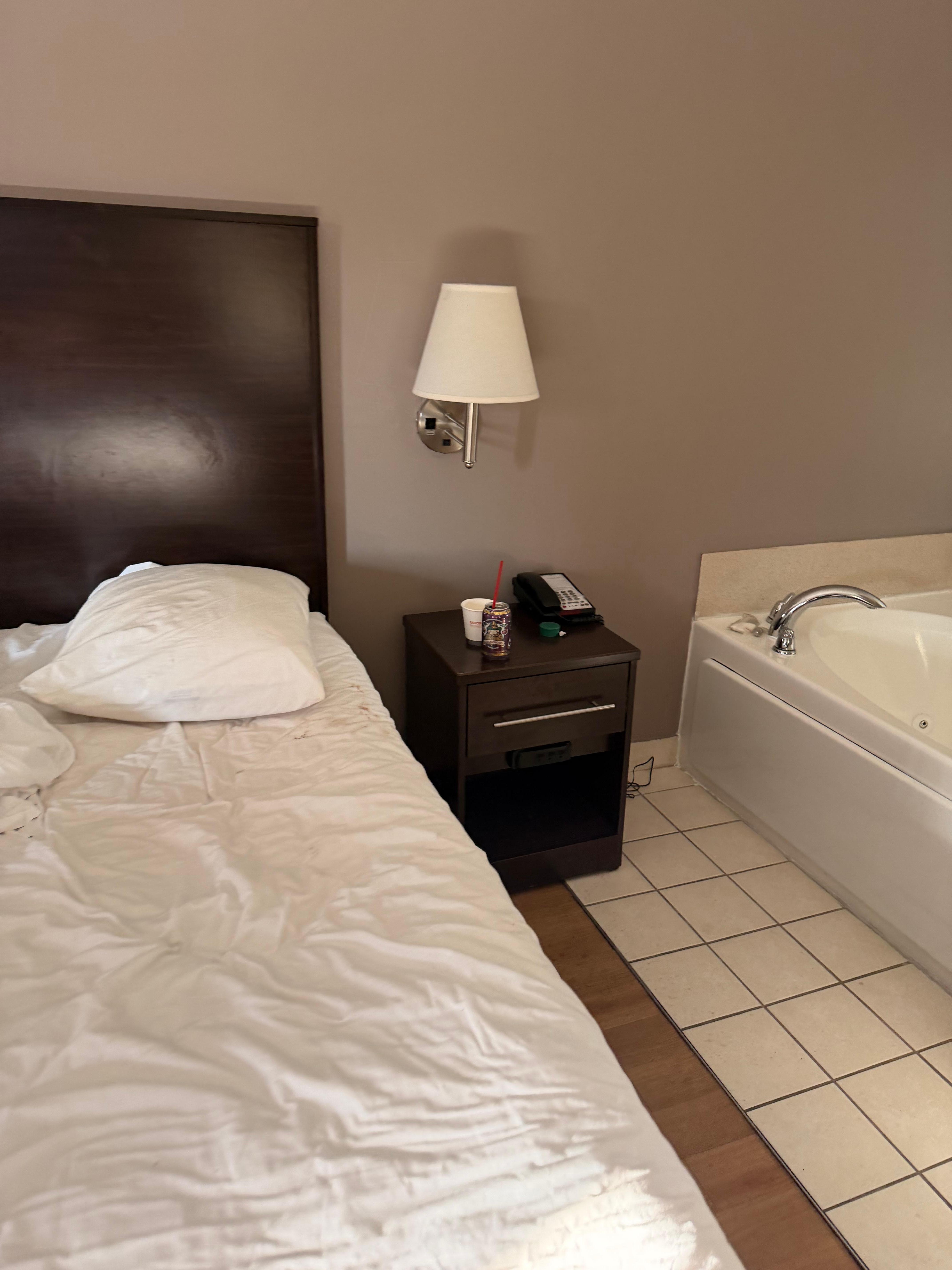 When I first walked in