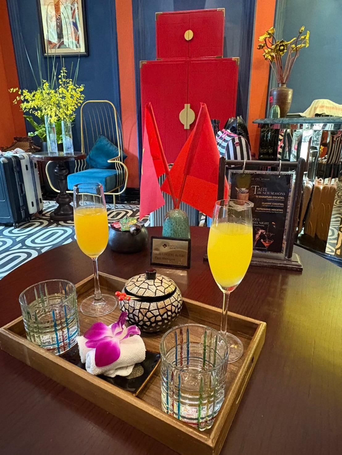 ウエルカムドリンク