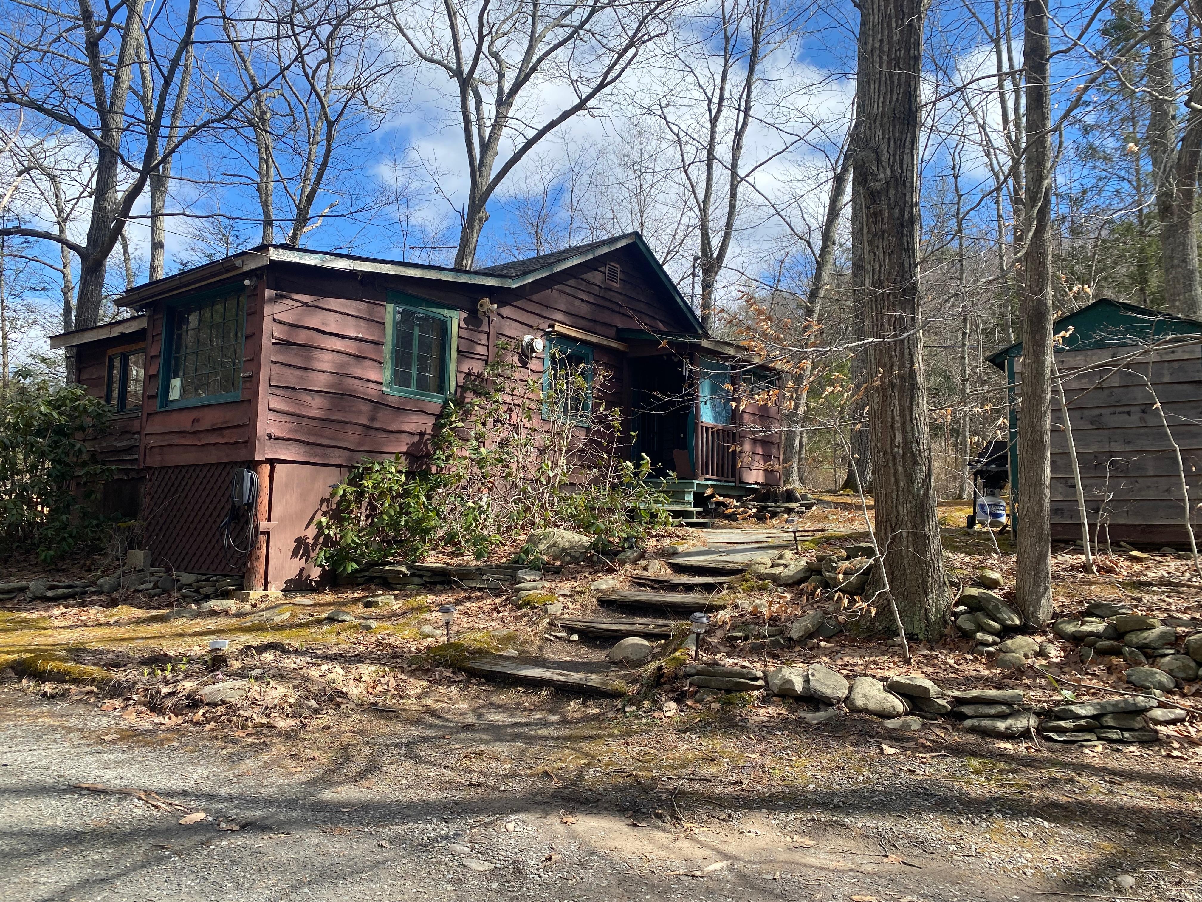 cabin in March
