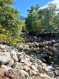 Serene River along TuckAway Property.