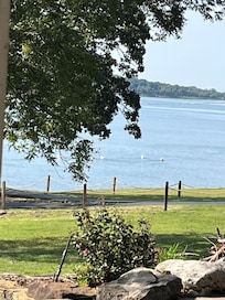 View from the back porch.