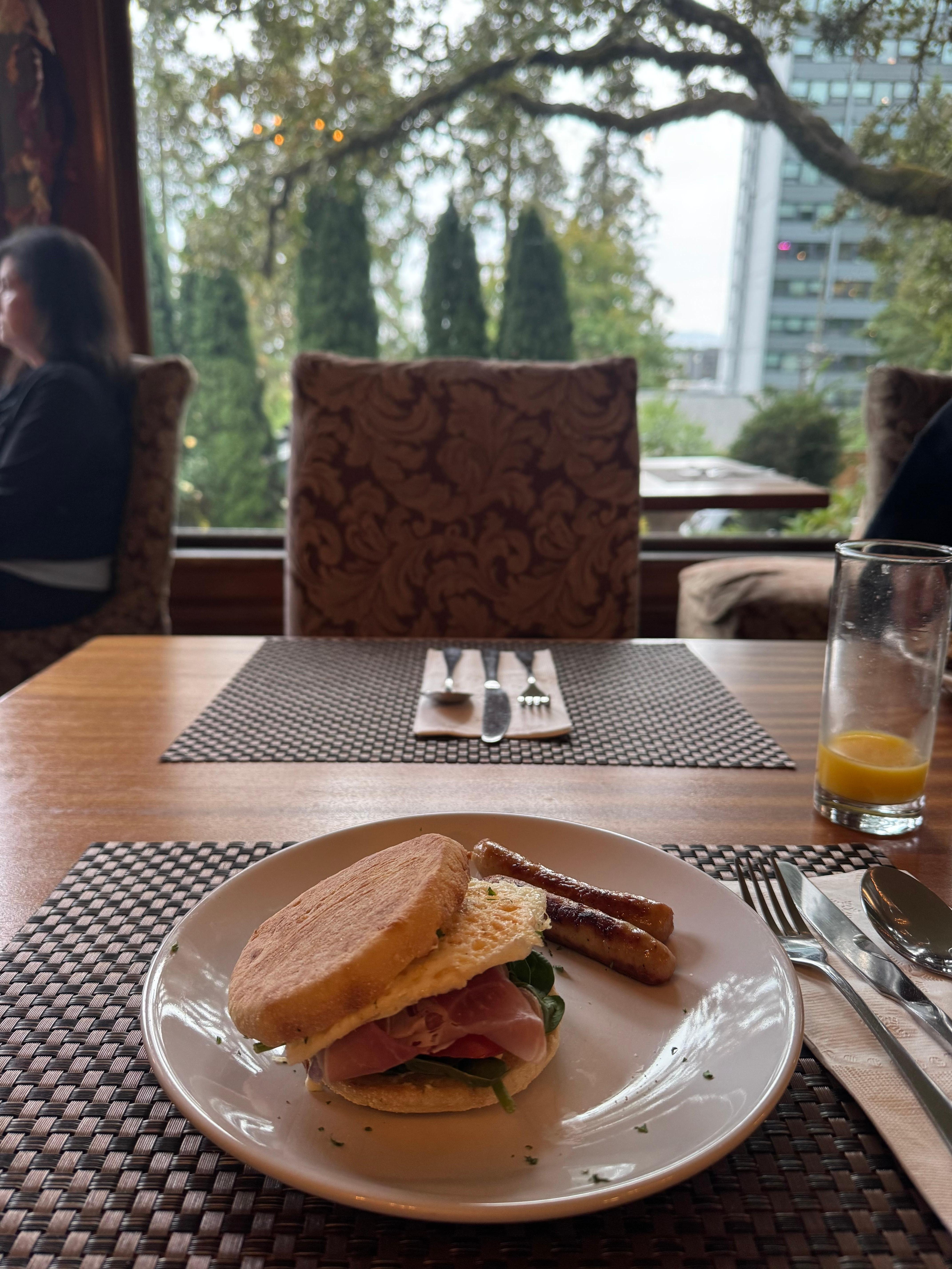 Savory breakfast option of the day. 