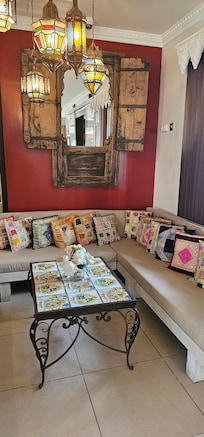 Inside hotel