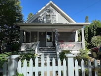 The house with it’s great front porch.